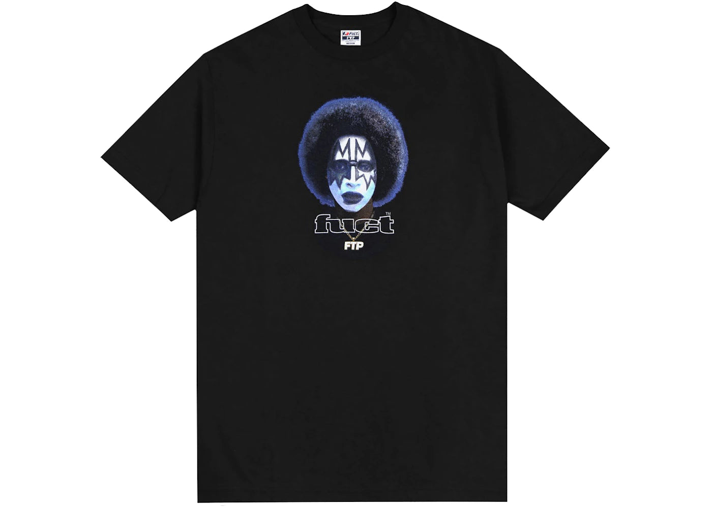 FTP x FUCT Black Ace Tee Black