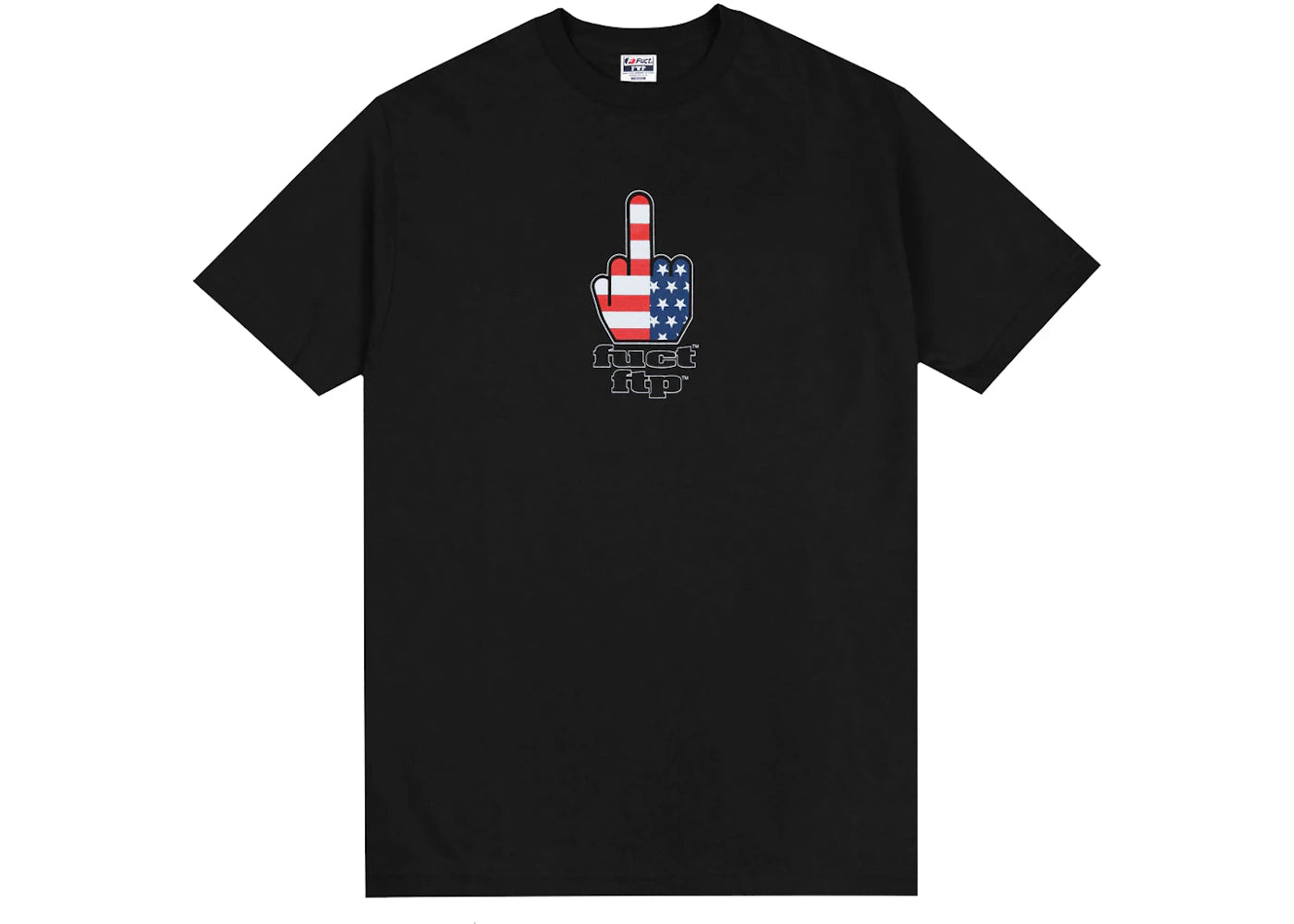 FTP x FUCT FTW Finger Tee Black