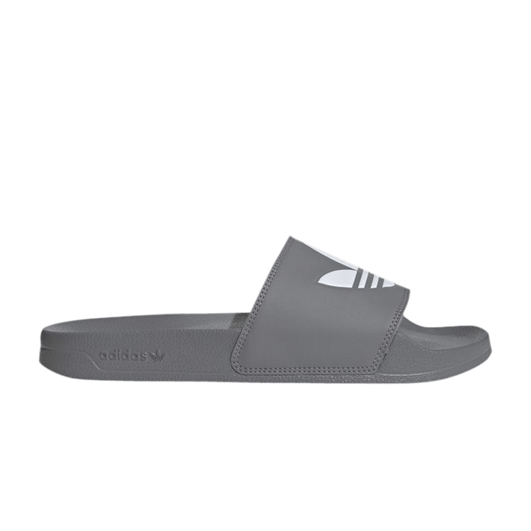 adidas Adilette Lite Slides Grey Cloud White