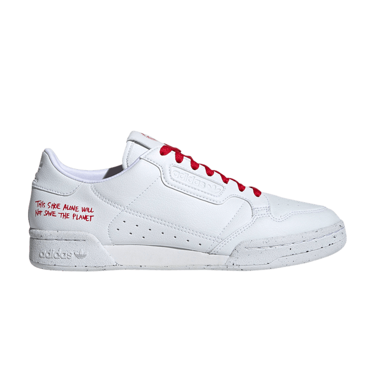 adidas Continental 80 Clean Classics White Scarlet