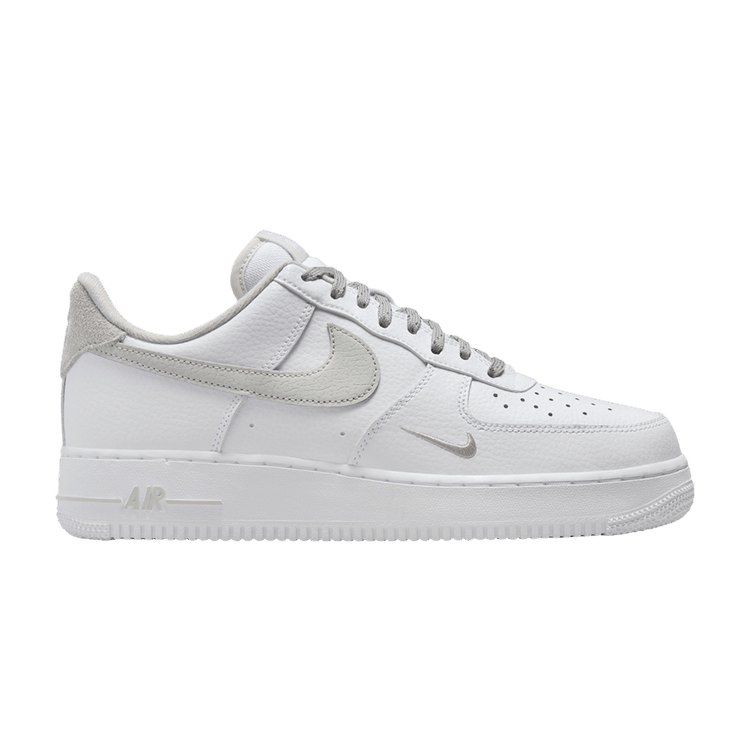 Nike Air Force 1 Low '07 White Light Iron Ore Reflective Swoosh