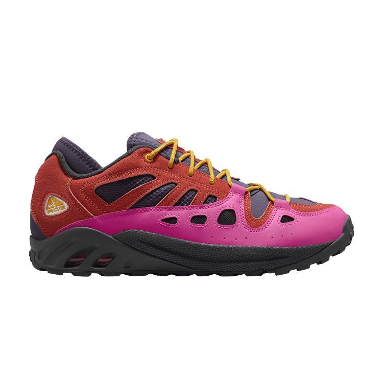 Nike ACG Air Exploraid Light Wild Mango Dark Raisin Laser Fuchsia University Gold