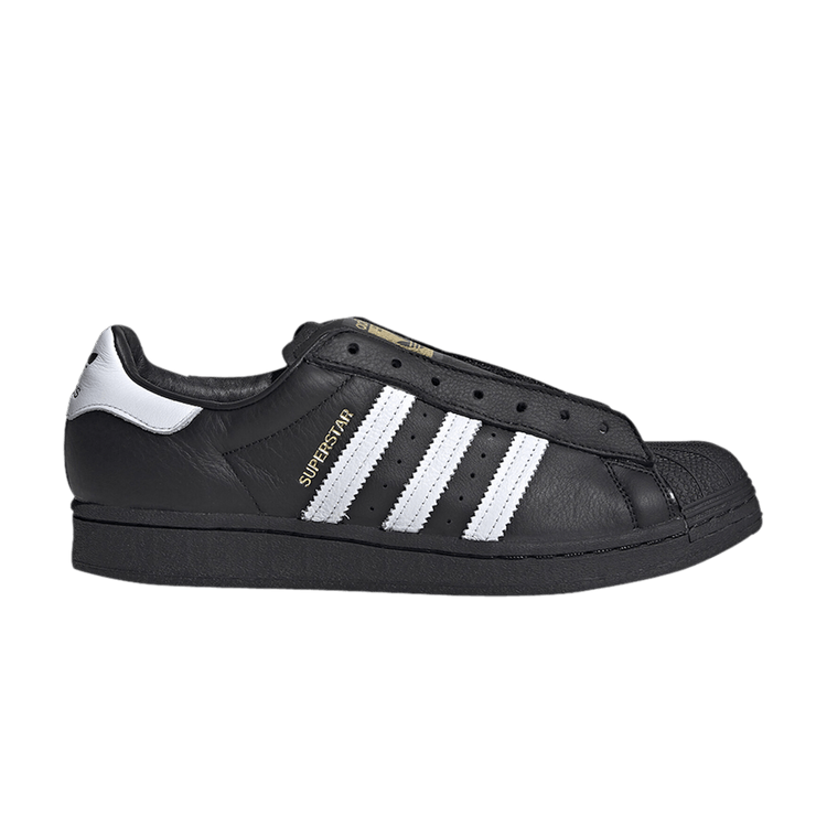 adidas Superstar Laceless Black White