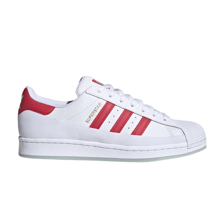 adidas Superstar MG Cloud White Red (Women's)