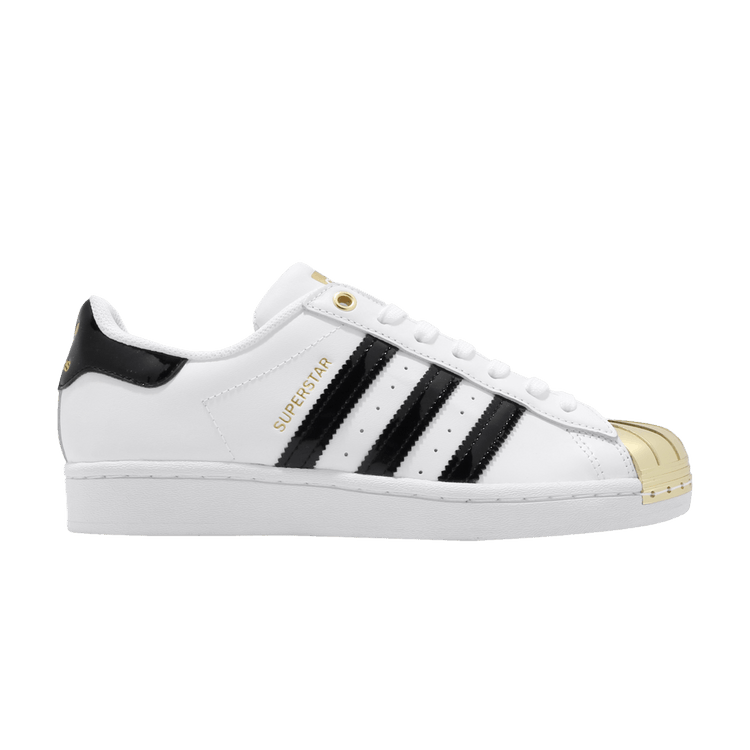 adidas Superstar Cloud White Gold Metallic (Women's)