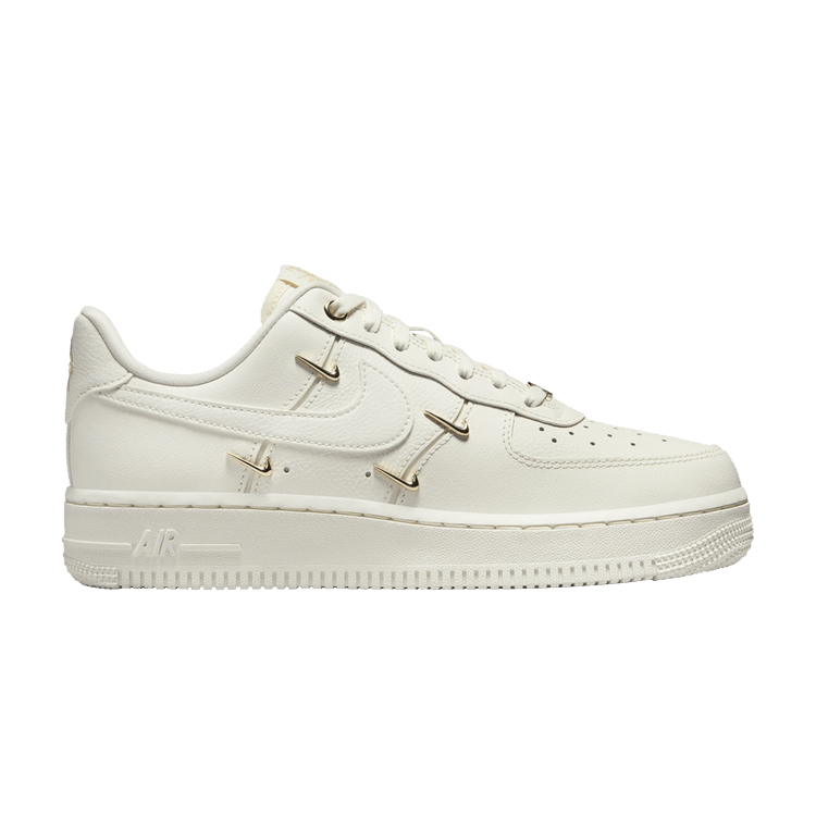 Nike Air Force 1 '07 LX CN Sail Gold Mini Swooshes (Women's)