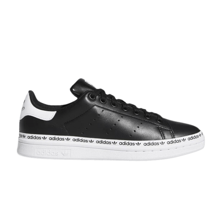 adidas Stan Smith Logo Taping Black White (Women's)