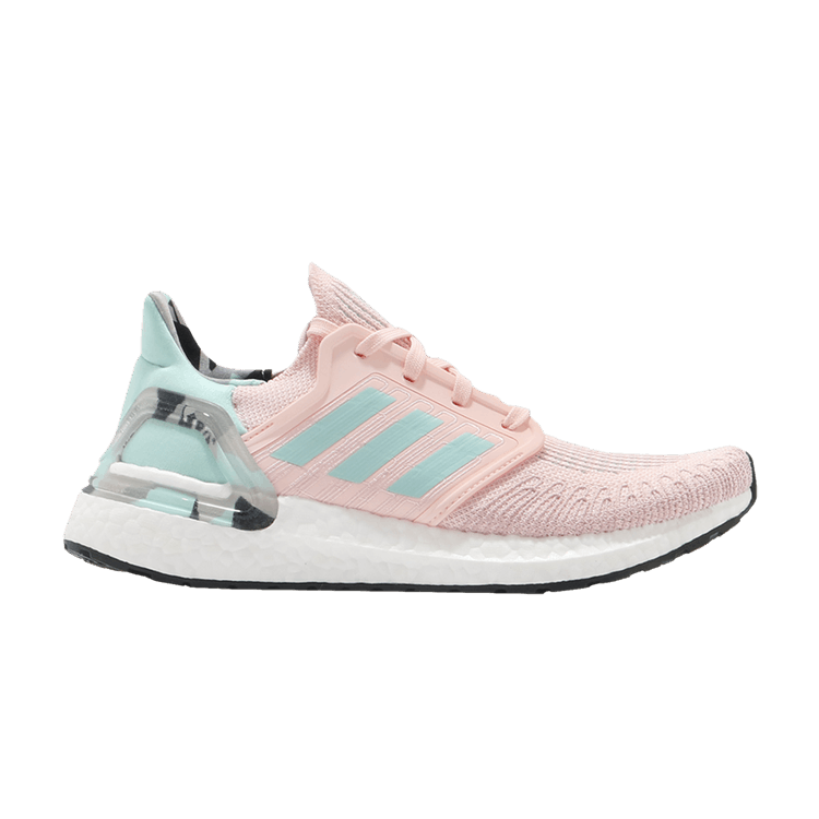 adidas Ultra Boost 20 Pink Tint Frost Mint Collegiate Navy (Women's)