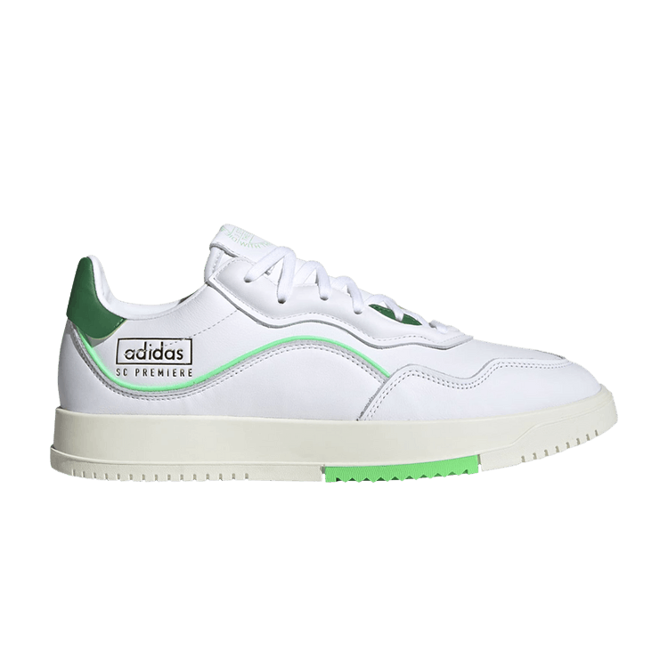 adidas SC Premiere White Shock Lime