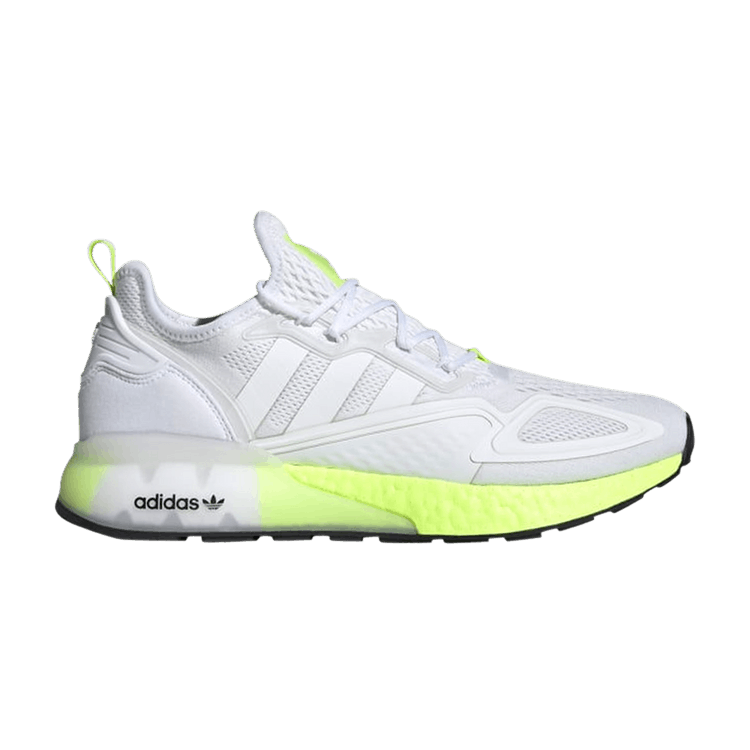 adidas ZX 2K Boost Cloud White Solar Yellow