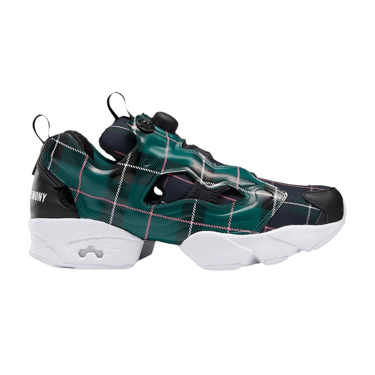 Reebok Instapump Fury Opening Ceremony Plaid Green