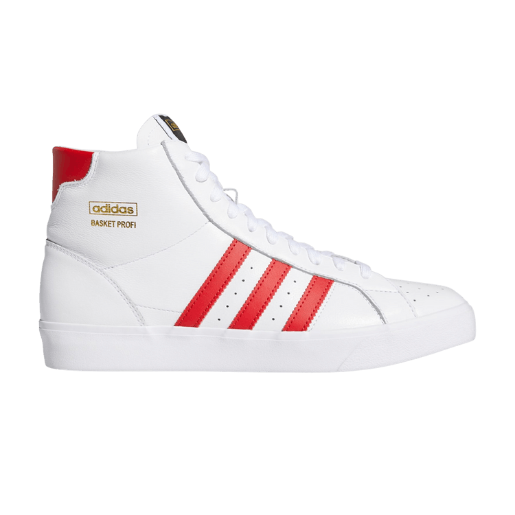 adidas Basket Profi Cloud White Scarlet – Side Kicks