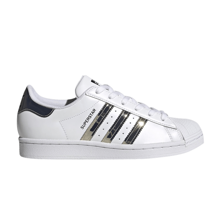 adidas Superstar Cloud White Silver Metallic (Women's)