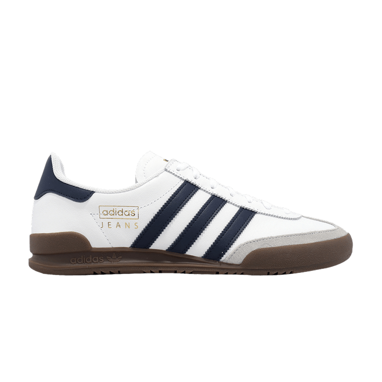 adidas Jeans White Collegiate Navy Gum