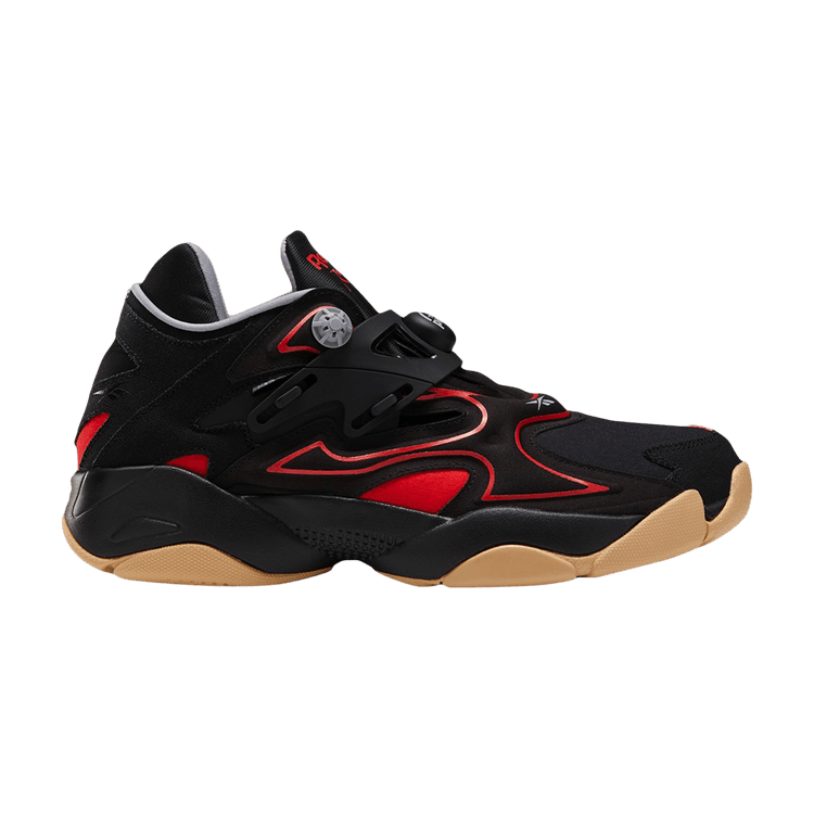 Reebok Pump Court Black Red Gum