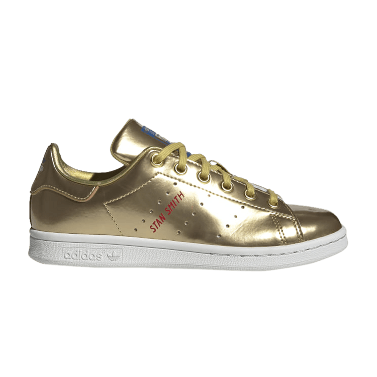 adidas Stan Smith Gold Metallic (GS)