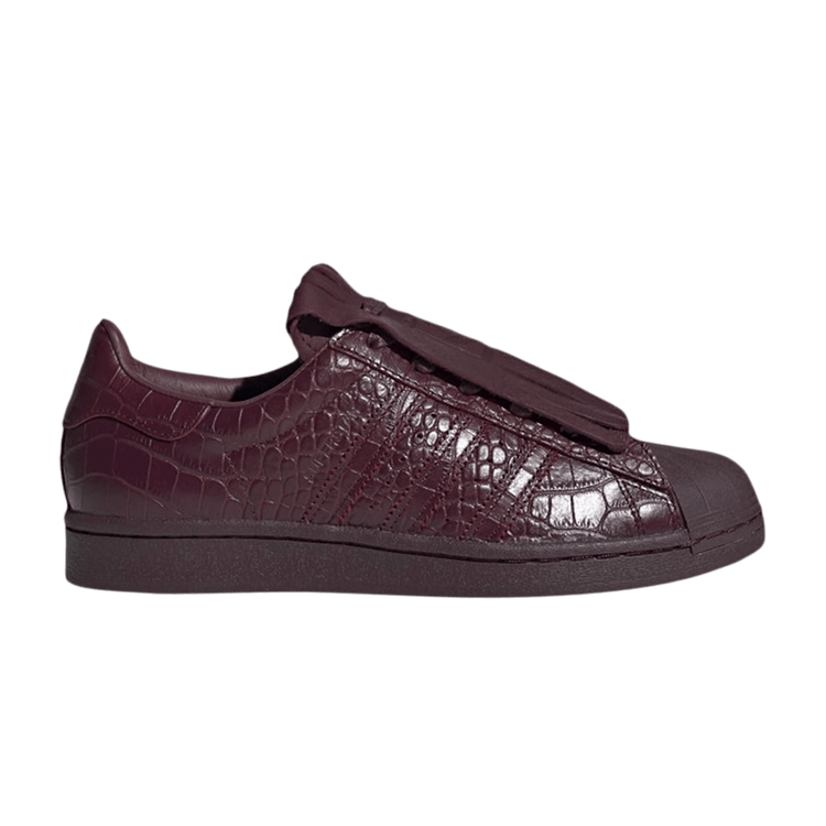 adidas Superstar Fringe Maroon (Women's)