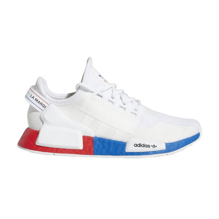 adidas NMD R1 V2 White Red Blue (GS)