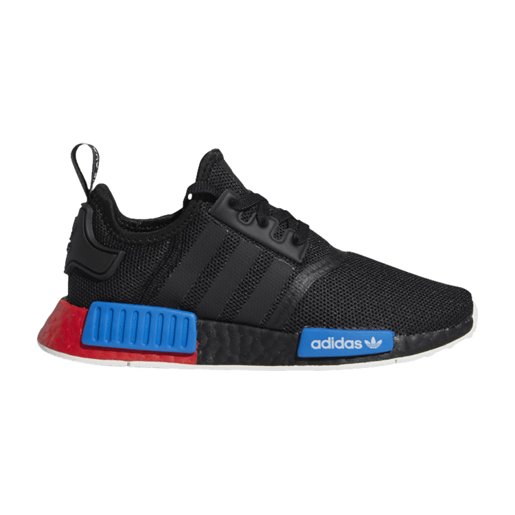 adidas NMD R1 Black Red Blue (GS)