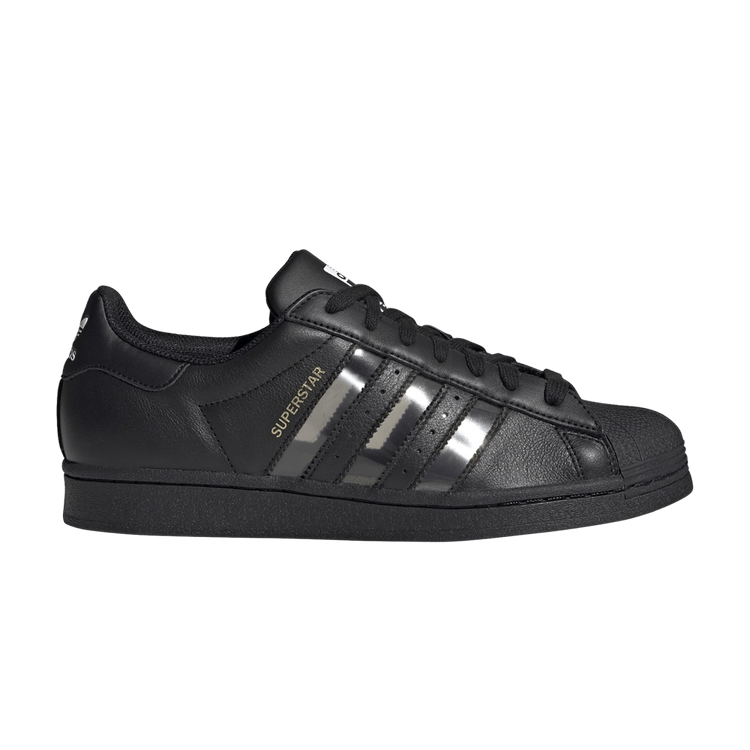adidas Superstar Black Transparent