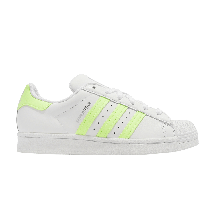 adidas Superstar Footwear White Hi Res Yellow