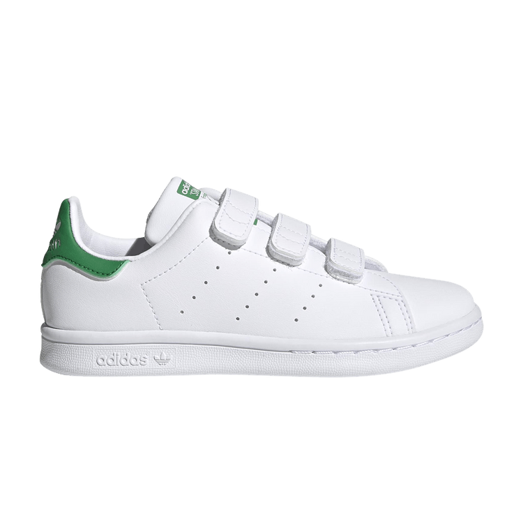 adidas Stan Smith Strap Cloud White Green (PS)