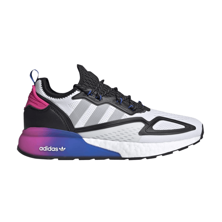 adidas ZX 2K Boost White Multi Purple Pink