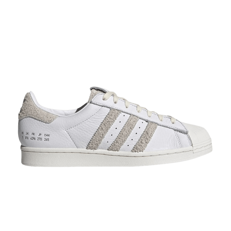 adidas Superstar White Tan
