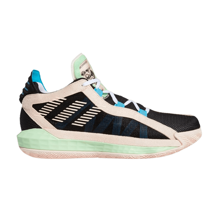 adidas Dame 6 Black Pink Mint
