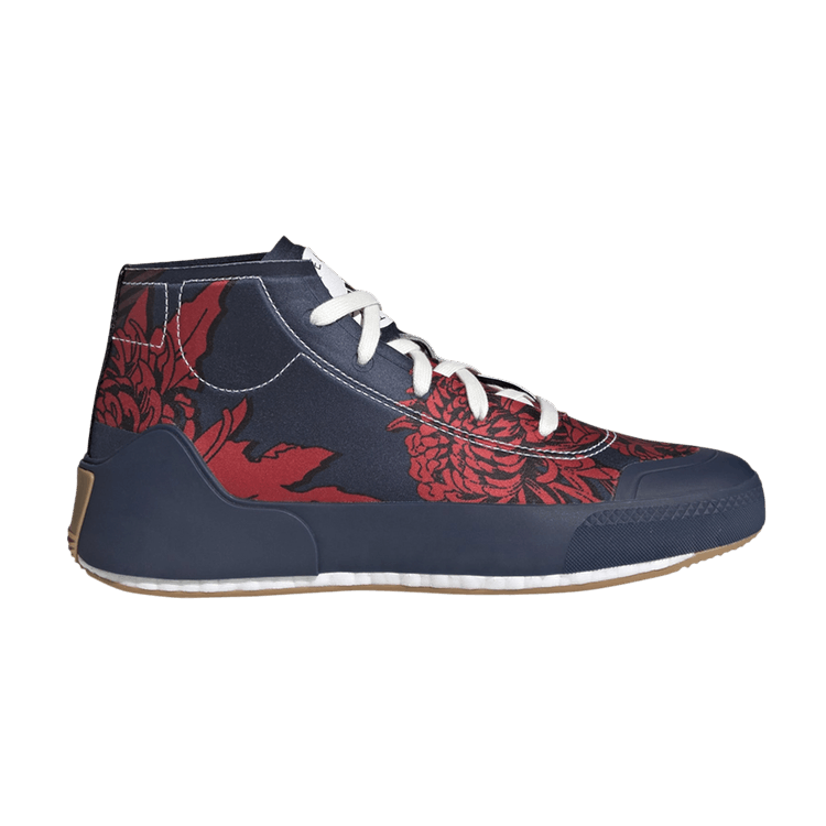 adidas Treino Mid Sella McCartney Navy Red Floral (Women's)