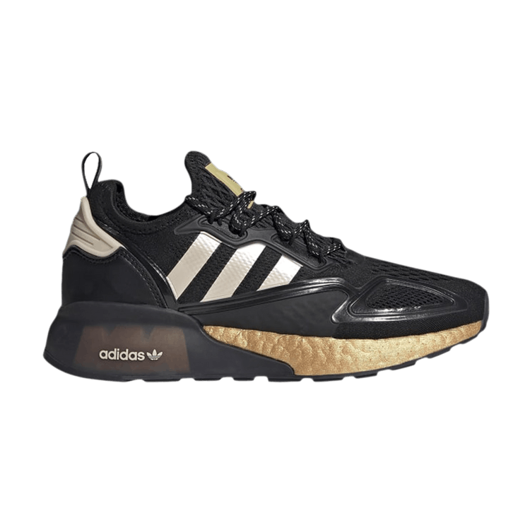 adidas ZX 2K Boost Black Gold Metallic (Women's)