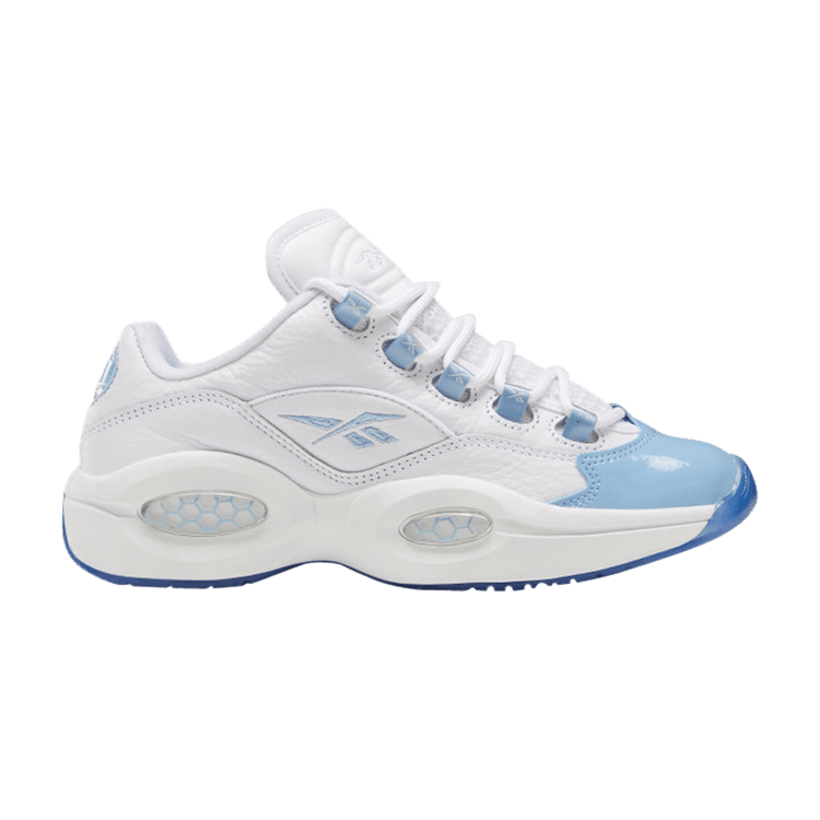 Reebok Question Low Patent Toe Carolina (GS)