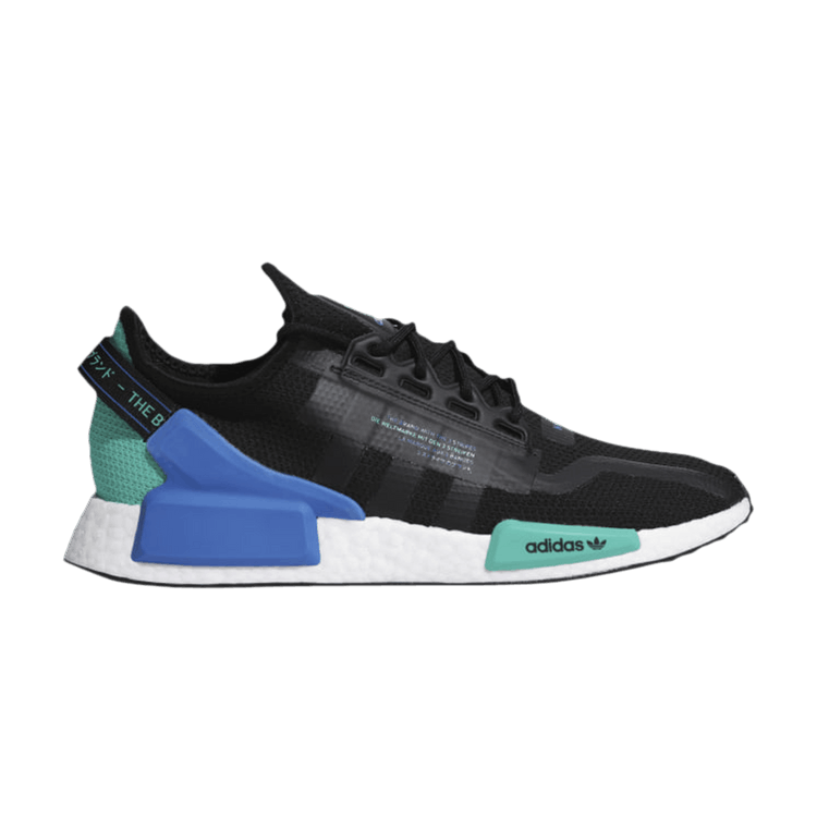 adidas NMD R1 V2 Black Cyan