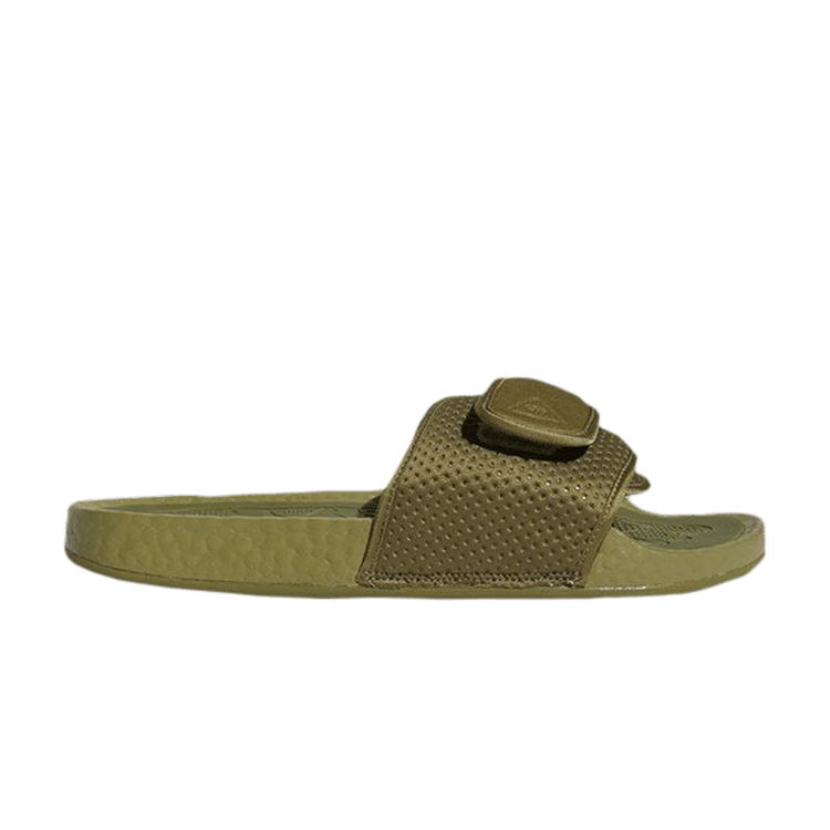 adidas Boost Slide Pharrell Olive Cargo