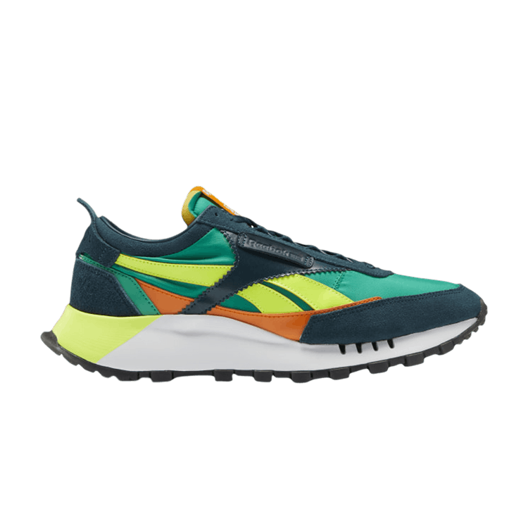 Reebok Classic Leather Legacy Court Green Solar Yellow
