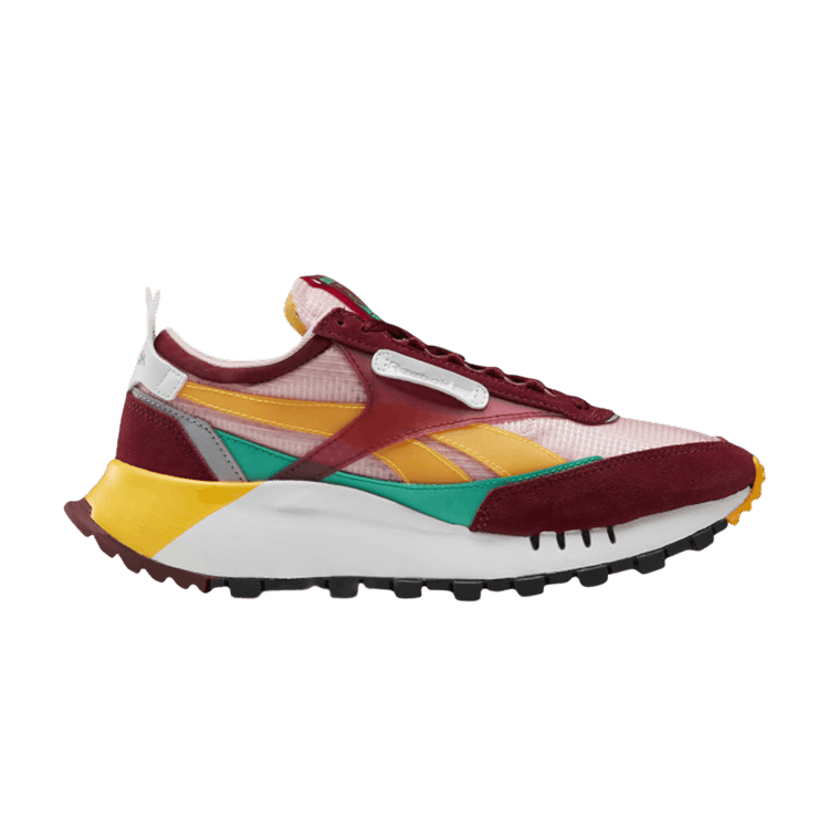 Reebok Classic Leather Legacy Collegiate Burgundy Solar Gold (Women's)