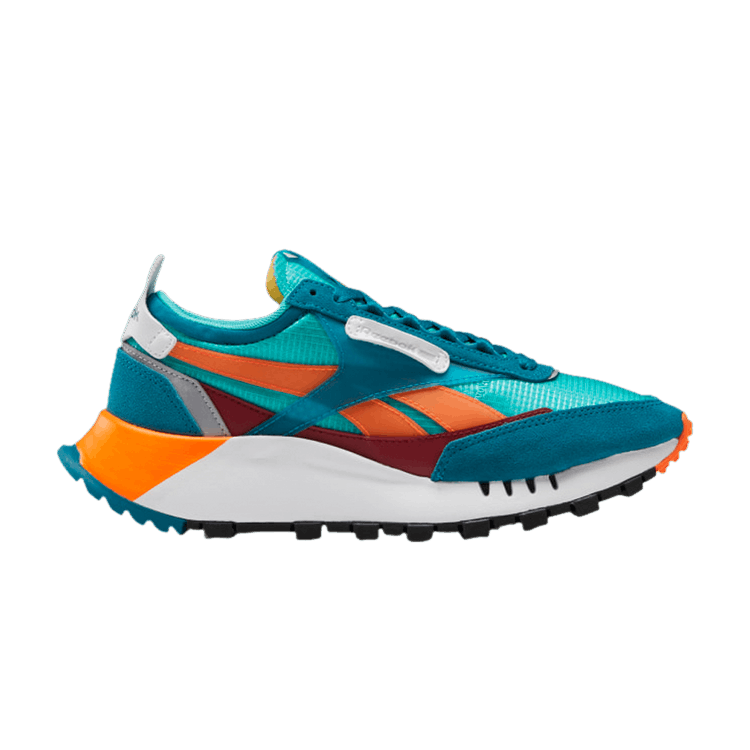 Reebok Classic Leather Legacy Timeless Teal Solar Orange (Women's)