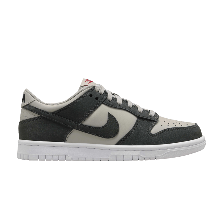 Nike Dunk Low Light Iron Ore White Gym Red Anthracite (GS)