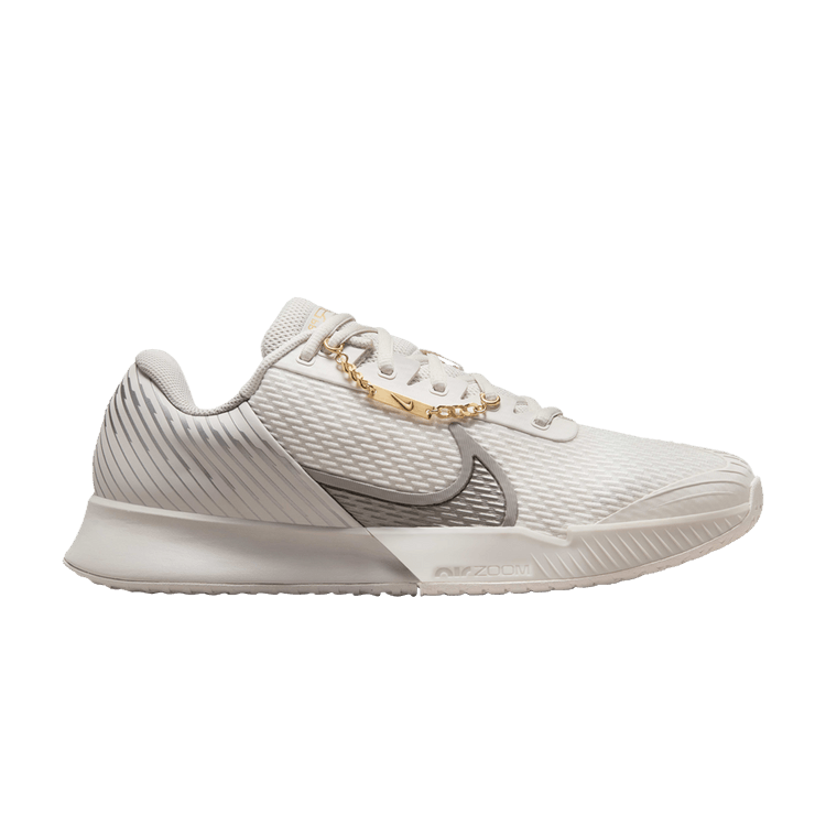 Nike Court Vapor Pro 2 HC Premium Phantom College Grey Metallic Gold Metallic Pewter
