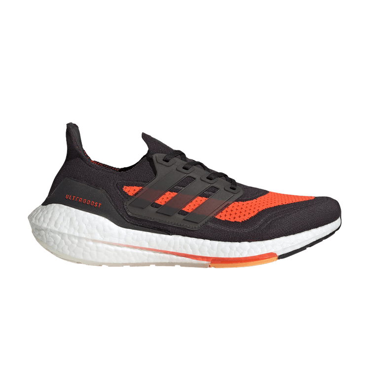 adidas Ultra Boost 21 Carbon Solar Red