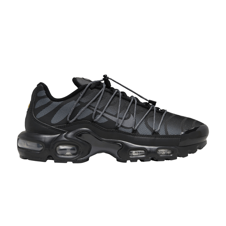 Nike Air Max Plus Utility Black Metallic Platinum (Women's)