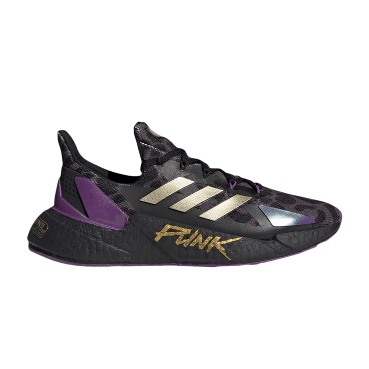 adidas X9000L4 Cyberpunk 2077 Black Metallic Gold