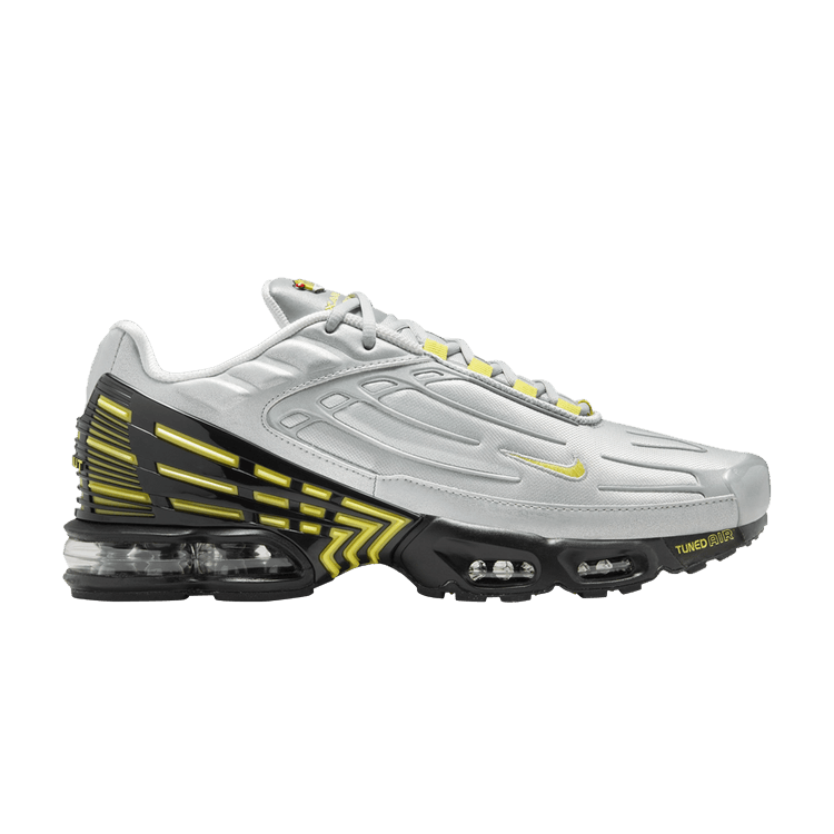 Nike Air Max Plus 3 Metallic Silver Opti Yellow