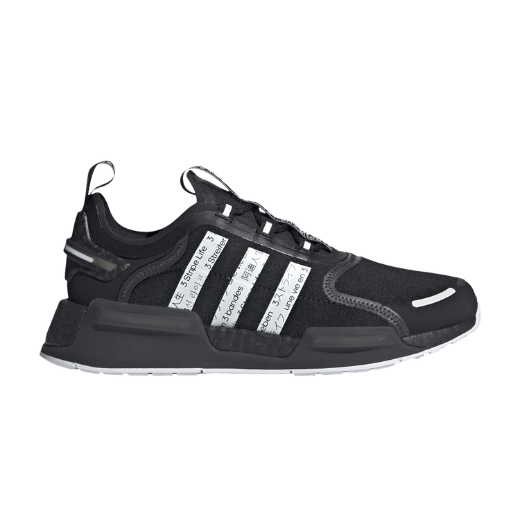 adidas NMD V3 3 Stripes Life Black