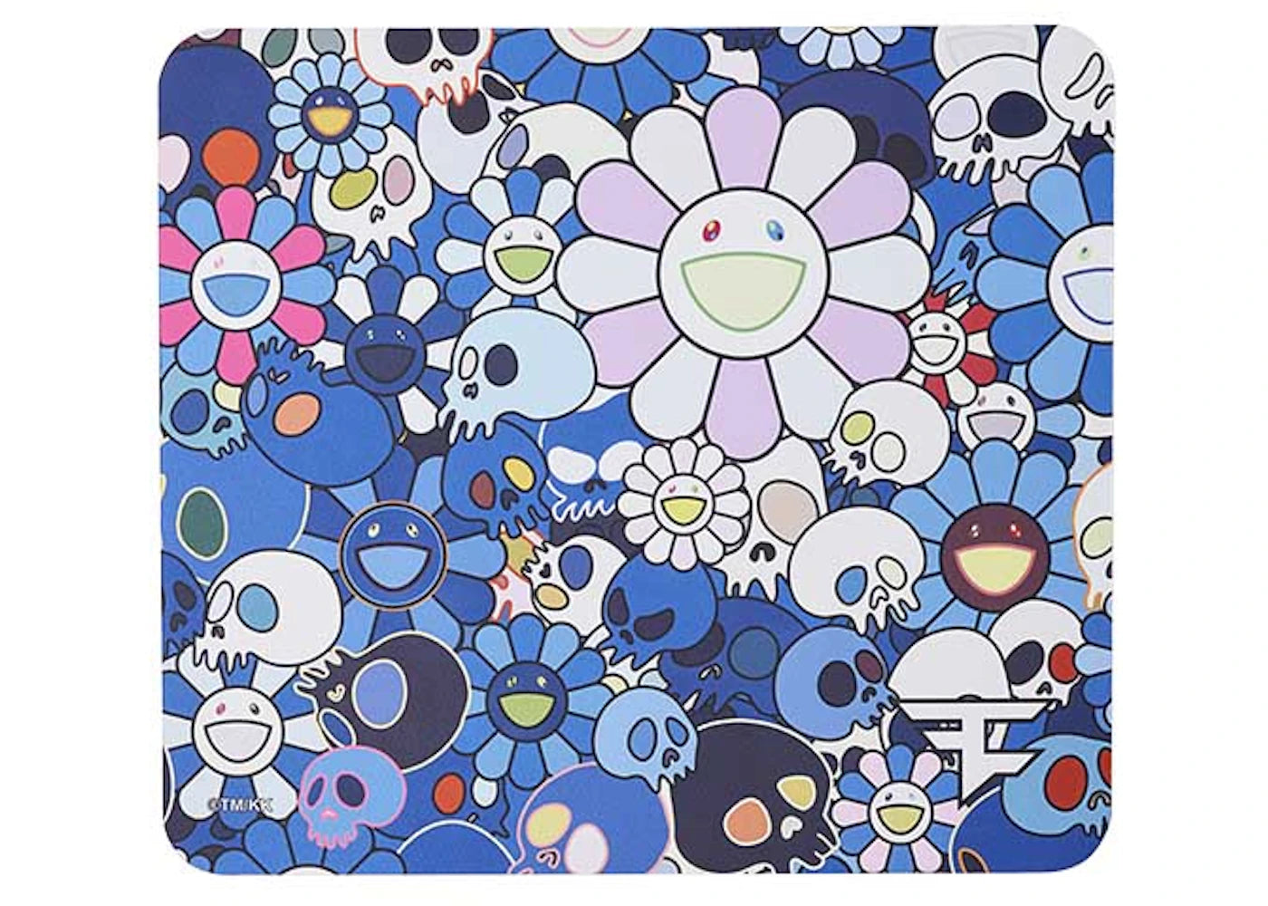 Takashi Murakami x FaZe Clan Large Mousepad Blue