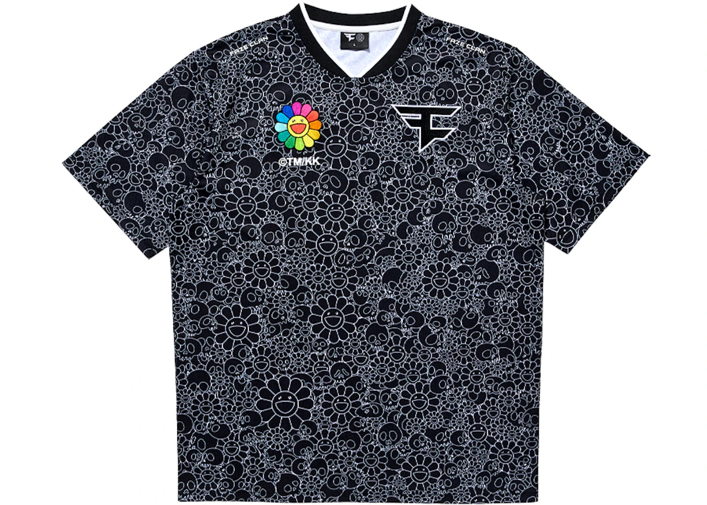 FaZe Clan x Takashi Murakami Jersey Black
