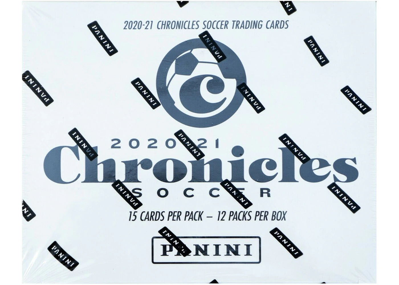 2020-21 Panini Chronicles Soccer Factory Sealed Cello Fat Pack Box