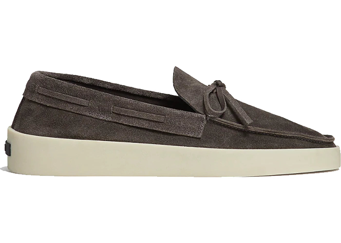 Fear Of God Zegna Suede Loafers Ermenegildo Zegna Grey