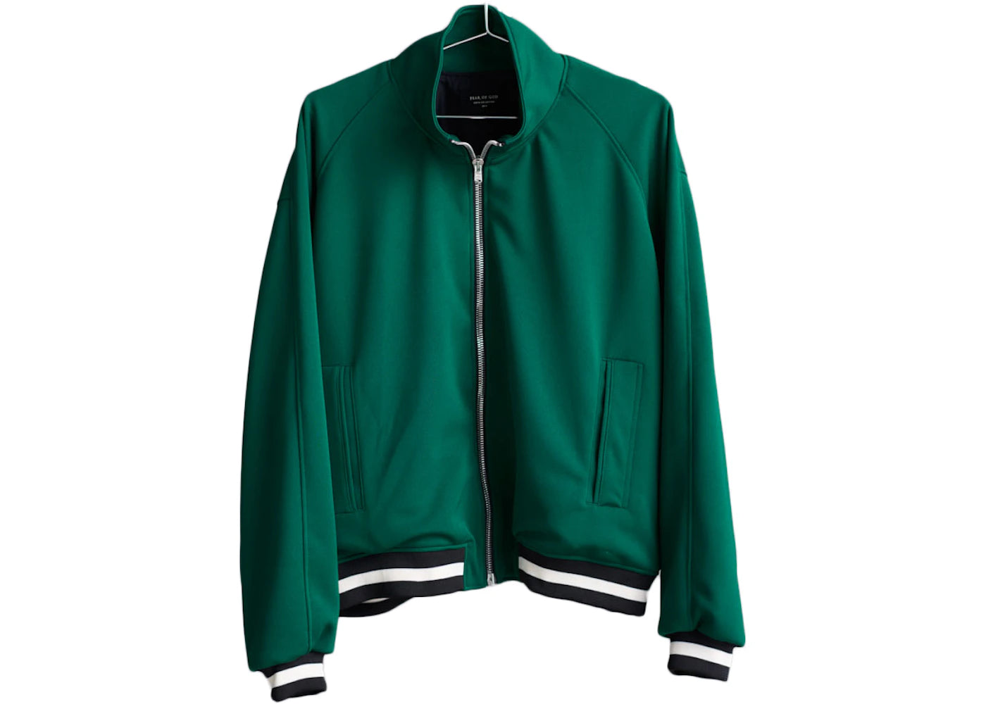 Fear of God 1987 Double Knit Track Jacket Green