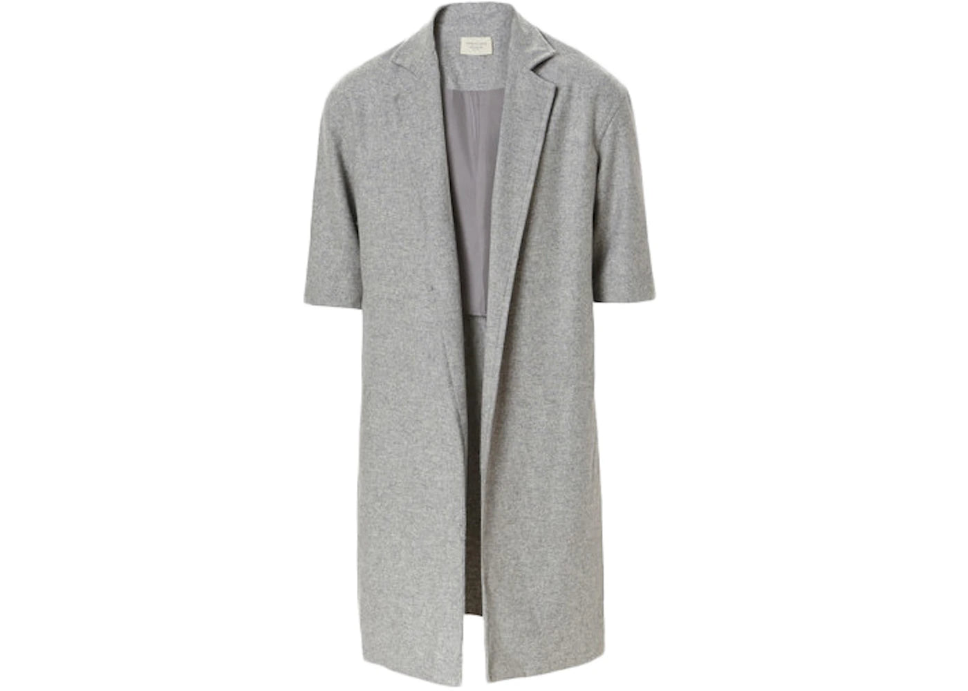 Fear of God 3/4 Sleeve Overcoat Overcast Grey